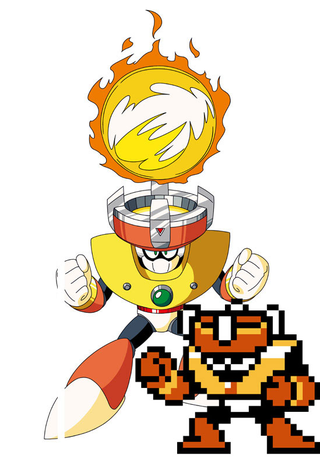 Illustration for article titled Mega Man 10 Robot Masters Sprites Vs. Art